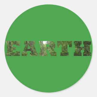 Earth Classic Round Sticker