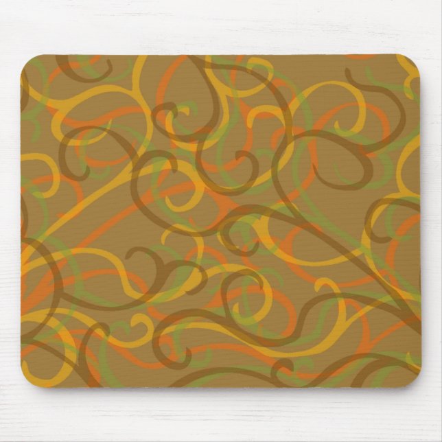 earth colours mouse pad (Front)