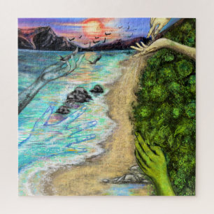 Earth Creations - New World Jigsaw Puzzle