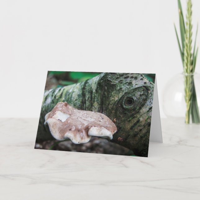 Earth Creature Blank Greeting Card (Front)