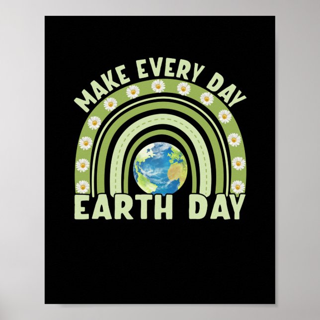 Earth Day 2022 Make Every Day Earth Day Poster (Front)
