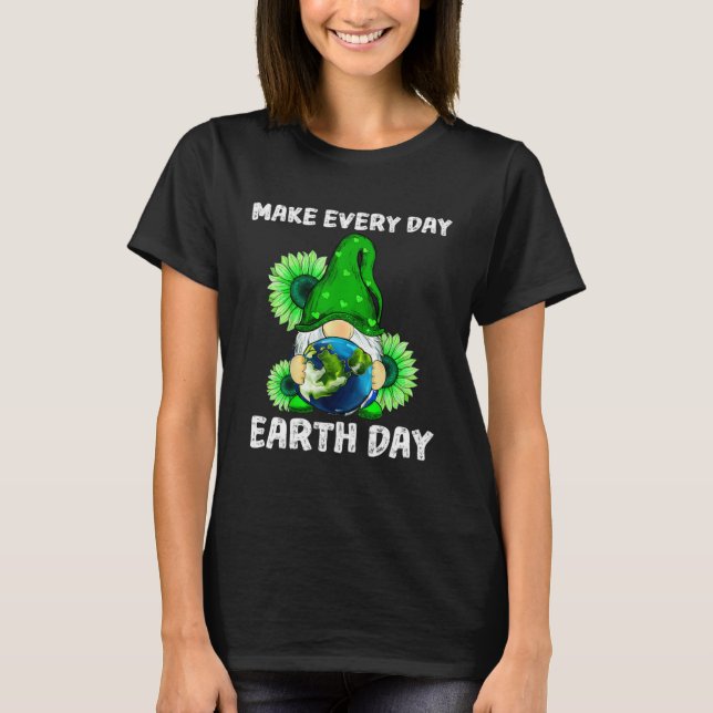Earth Day 2023 Gnomes Planet Make Earth Day Every  T-Shirt (Front)