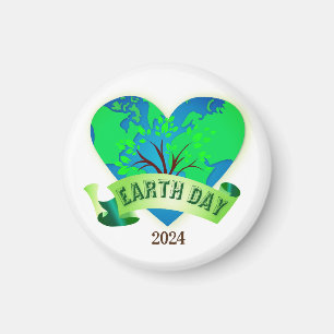 Earth Day 2024 Magnet