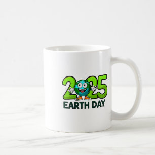 Earth Day 2025 Funny Earth Day Birthday Kids Boys Coffee Mug