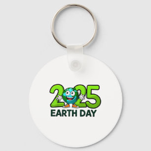 Earth Day 2025 Funny Earth Day Birthday Kids Boys  Keychain