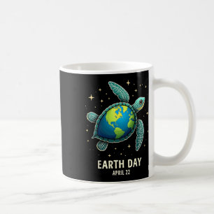 Earth Day 2025 Restore Earth Sea Turtle For Kids M Coffee Mug