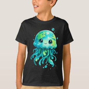 Earth day 2026 jelly fish art T-Shirt
