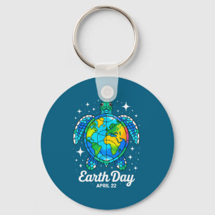 Earth day 2026 restore earth sea earth day turtle keychain