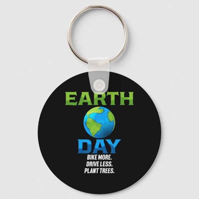 Earth Day 2  Keychain (Front)
