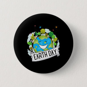 Earth Day 3 2 Inch Round Button