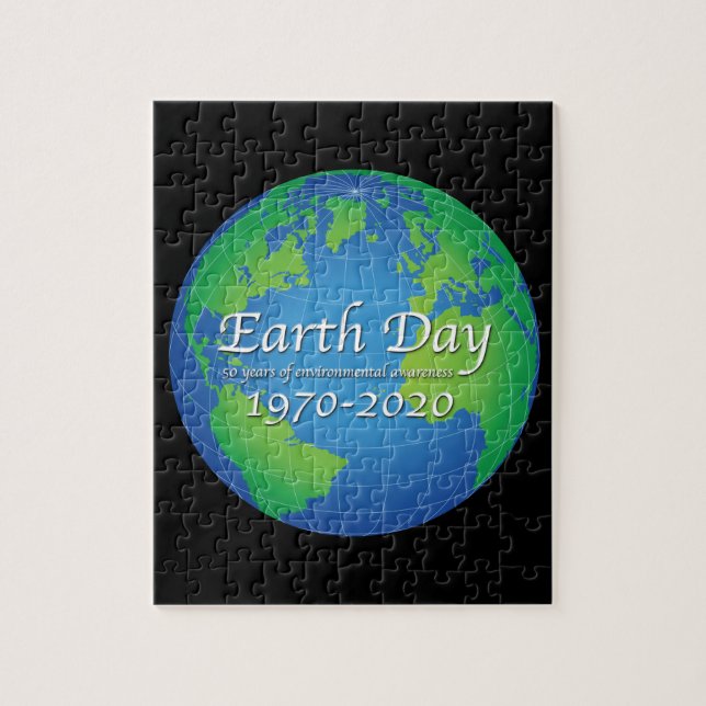 Earth Day 50 Year Anniversary 2020 Jigsaw Puzzle (Vertical)