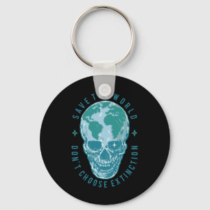Earth Day 6 Keychain