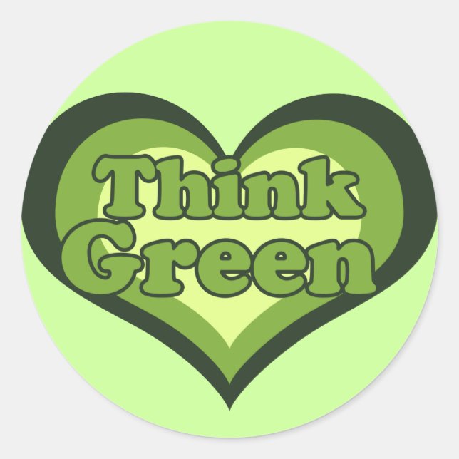 earth day activist classic round sticker (Front)