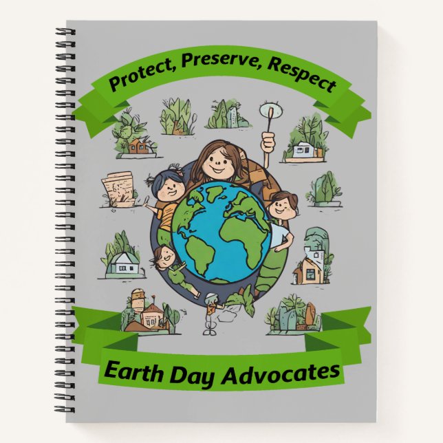 Earth Day Advocates Notebook (Front)