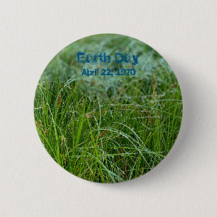 Earth Day: April 22, 1970 2 Inch Round Button