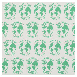 Earth Day, April 22 Fabric