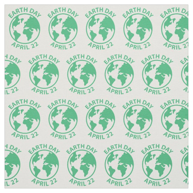 Earth Day, April 22 Fabric (Swatch)