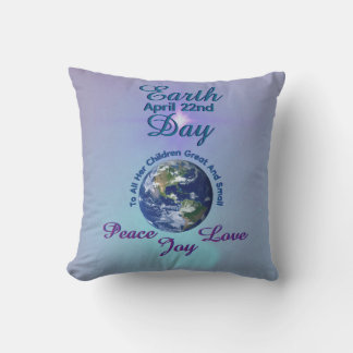 Earth Day - April 22nd Throw Pillow