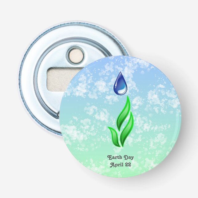 Earth Day Bottle Opener (Front)