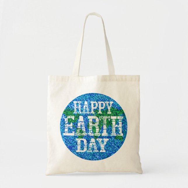 Earth Day Budget Tote Bag (Front)