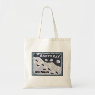Earth Day - Carbon Footprints Tote Bag