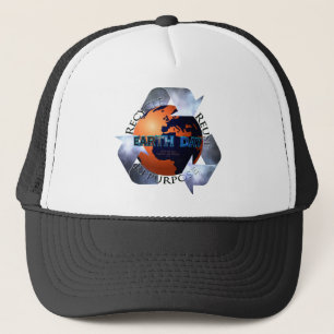 Earth Day Change The World Trucker Hat