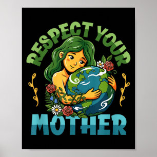 Earth day climate change awareness environmental poster