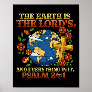 Earth day climate change awareness environmental poster
