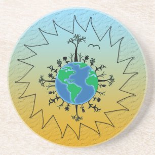 Earth Day Coaster