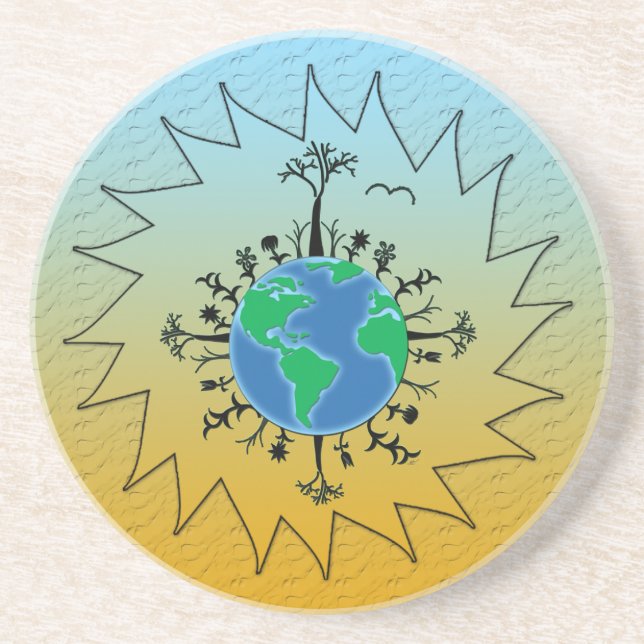 Earth Day Coaster (Front)
