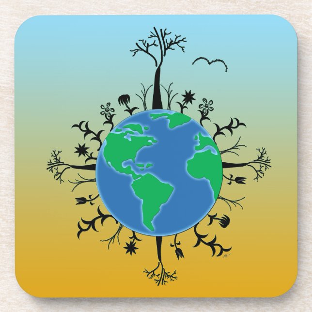 Earth Day Coaster (Front)