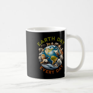 Earth Day Cute Earth Day 2025 Men Women Kids Coffee Mug
