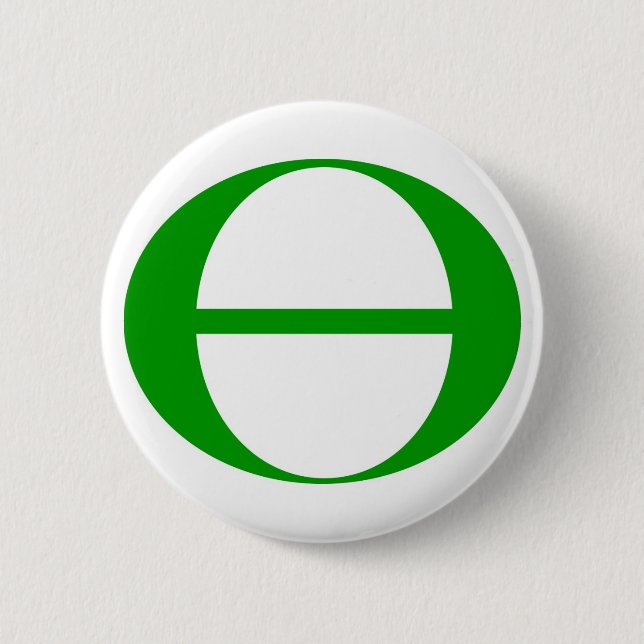 Earth Day Ecology Button (Front)