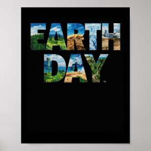 Earth Day Environmental Protection Save Tree & Poster