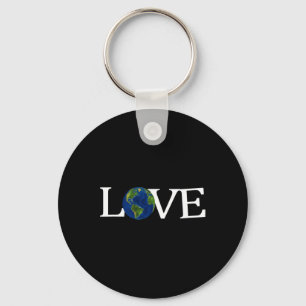 Earth Day Environmental Recycling Climate Change G Keychain