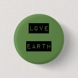 Earth Day Environmentalist Eco Gift Shirts 1 Inch Round Button