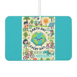 Earth Day Every Day Air Freshener