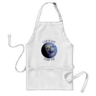 Earth Day Every Day Planet Standard Apron