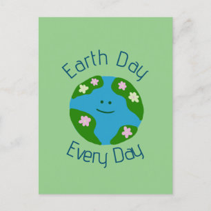 Earth Day Every Day Postcard