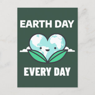 Earth Day Every Day Postcard