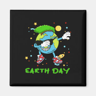 Earth Day Every Day Save Our Planet Earth Dabbing Magnet