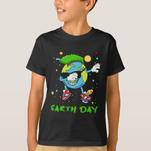 Earth Day Every Day Save Our Planet Earth Dabbing  T-Shirt