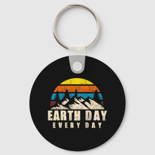 Earth Day Everyday 51th Anniversary Planet Teacher Keychain