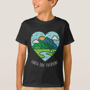 Earth Day Everyday April 22nd Environmentalist Gif T-Shirt