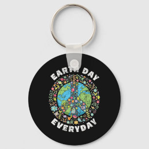Earth Day Everyday Earth Day 1 Keychain