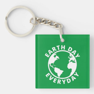 Earth Day Everyday - Earth Day 2022 Keychain