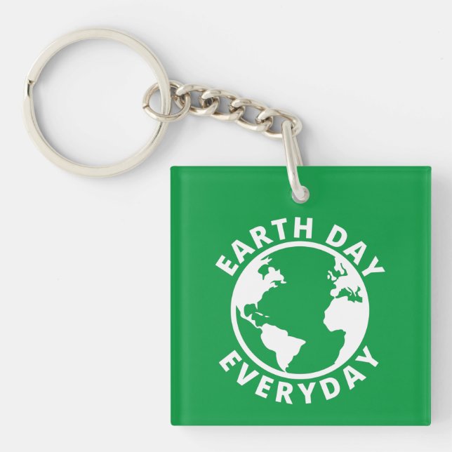 Earth Day Everyday - Earth Day 2022 Keychain (Front)