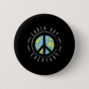 Earth Day Everyday Earth Day 2 Inch Round Button