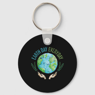 Earth Day Everyday Earth Day 4 Keychain
