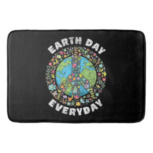 Earth Day Everyday Earth Day Bath Mat